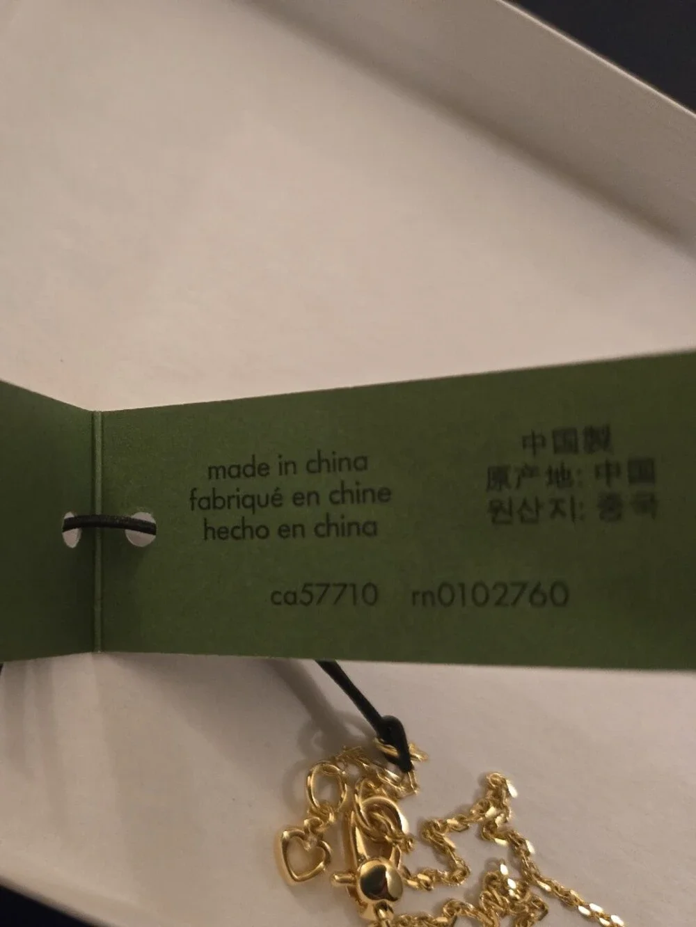 NWT Kate Spade Molten Glass Cubic Zirconia Solitaire Bracelet Dark Blue